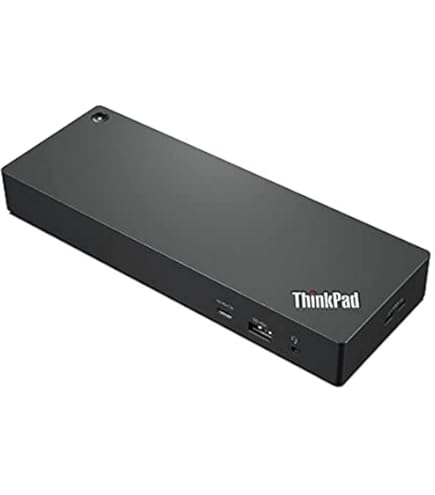 Lenovo – Station d'accueil ThinkPad Gen 2 avec Thunderbolt 3, Noir